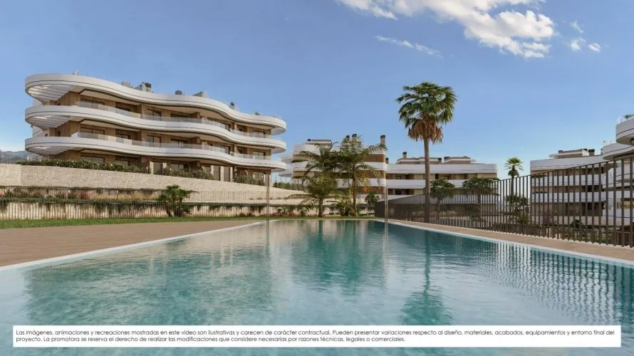 Apartment de 2 chambres à Finestrat, Espagne No. 2397