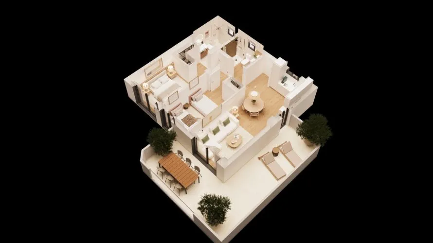 Apartment de 1 chambre à Finestrat, Espagne No. 1565