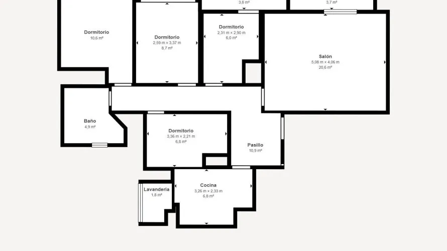 Apartment de 4 chambres à Torrevieja, Espagne No. 2694