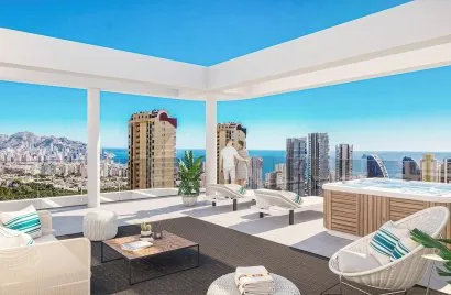 Apartment de 2 chambres à Benidorm, Espagne No. 1773