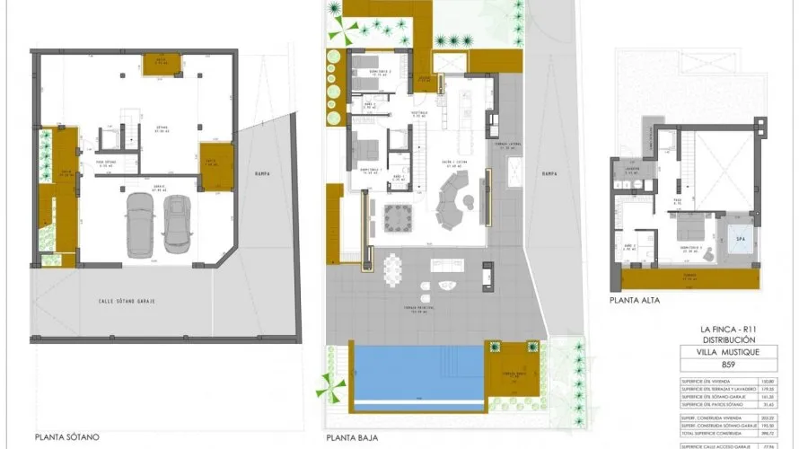 Villa de 3 chambres à Algorfa, Espagne No. 2744