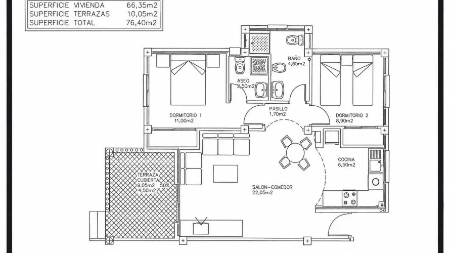 Apartment de 2 chambres à La Zenia, Espagne No. 3226 № 17