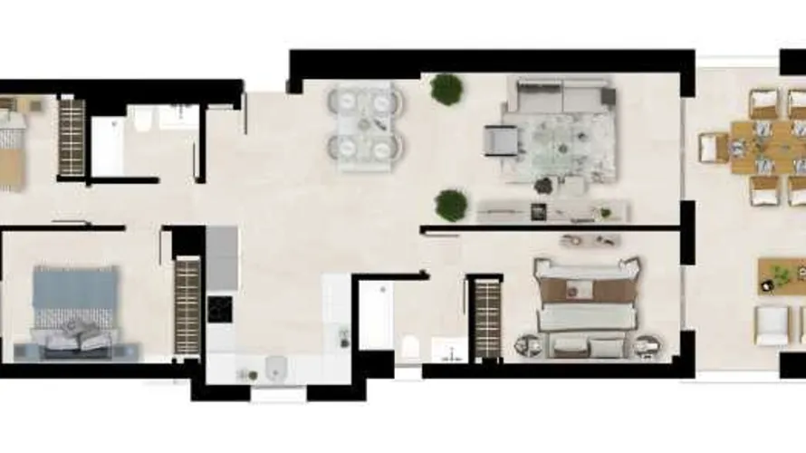 2 bedrooms apartment for sale , Estepona, Spain No. 553 № 1