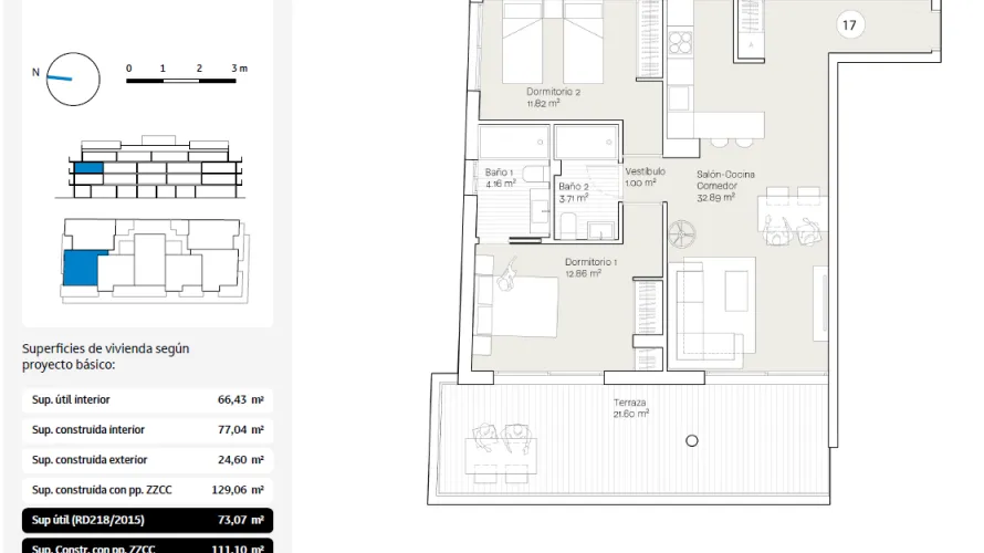 2 bedrooms apartment for sale , Rincon de la Victoria, Spain No. 341 № 10