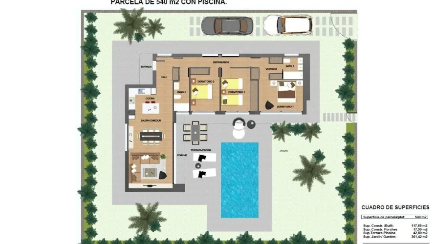 3 bedrooms villa for sale, Calasparra, Spain No. 1621 № 14