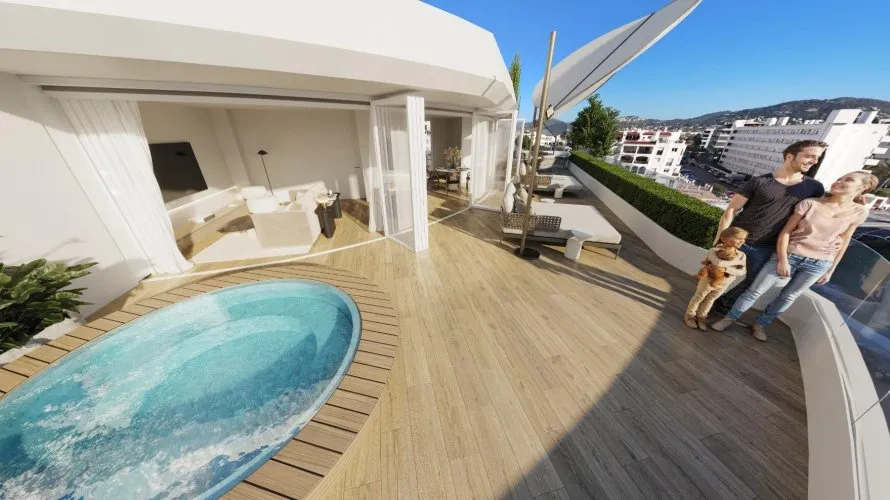 2 bedrooms penthouse for sale, Talamanca, Spain No. 2582 № 13