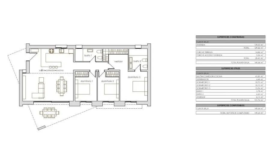 3 bedrooms villa for sale, Calpe, Spain No. 1761 № 1