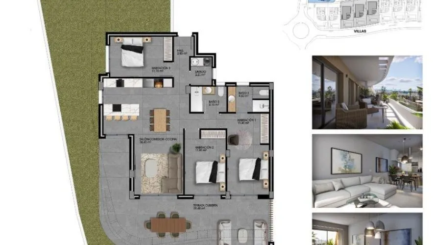 2 bedrooms apartment for sale, Finestrat, Spain No. 1996 № 13
