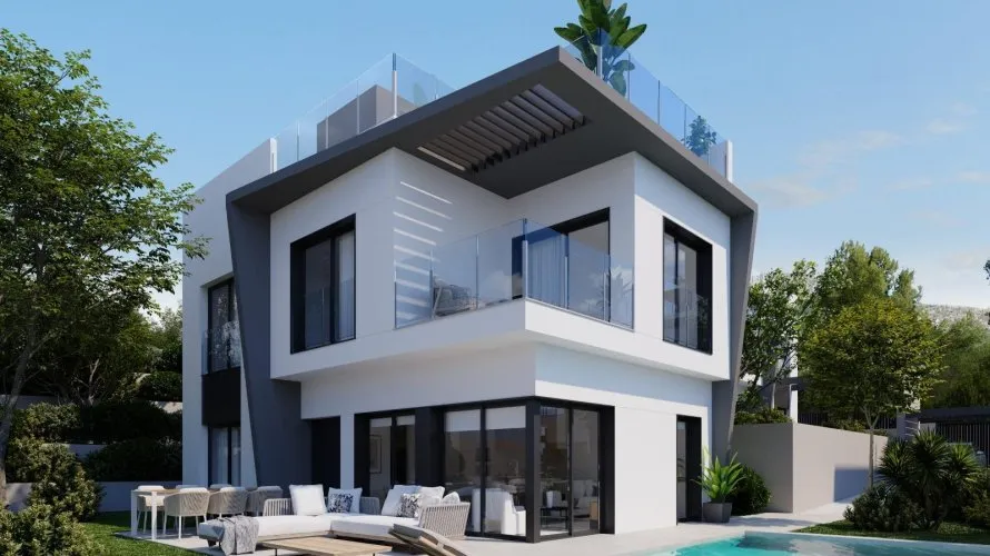 4 bedrooms villa for sale, Villajoyosa, Spain No. 2079