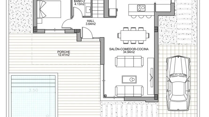 3 bedrooms villa for sale, Benijofar, Spain No. 1649 № 2