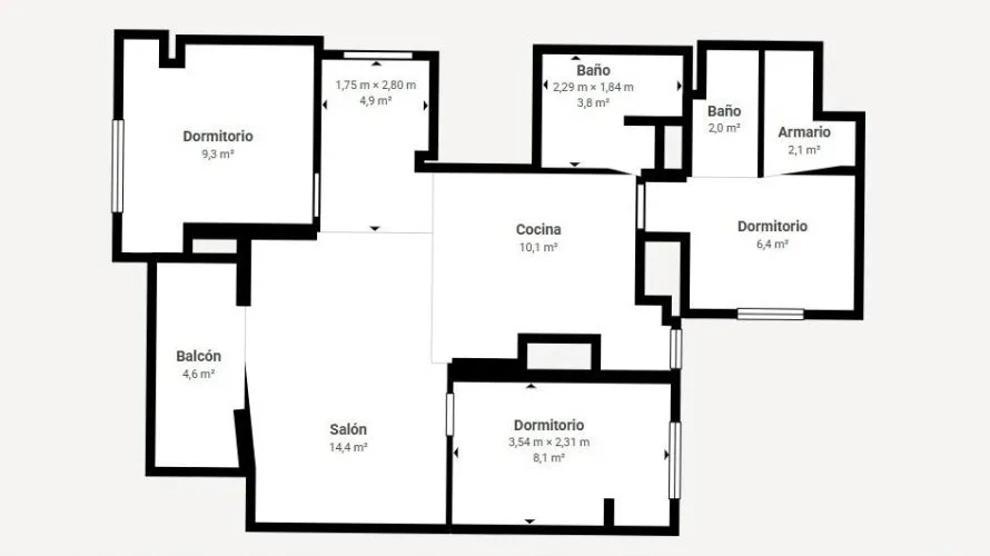 1 bedroom apartment for sale, Torrevieja, Spain No. 2299