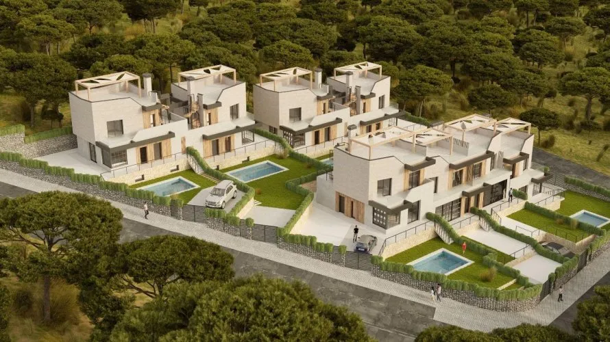 3 bedrooms house for sale, Polop, Spain No. 2037