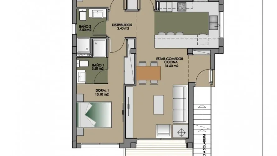 3 bedrooms bungalow for sale, San Miguel de Salinas, Spain No. 1663 № 22
