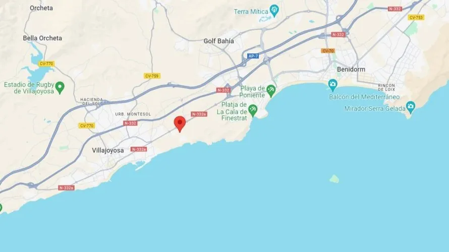 2 bedrooms apartment for sale, Villajoyosa, Spain No. 1911