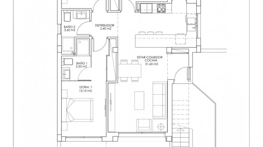 3 bedrooms bungalow for sale, San Miguel de Salinas, Spain No. 3253 № 21